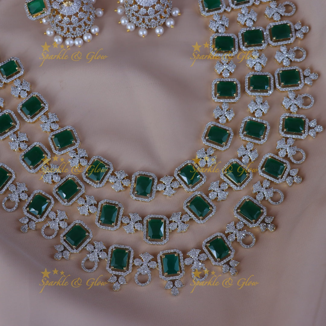 Exquisite Stone Layered Necklace for Festive Occasions