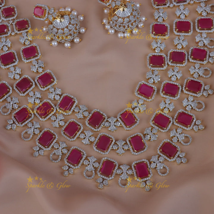 Exquisite Stone Layered Necklace for Festive Occasions