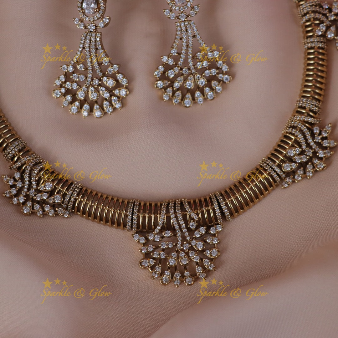 Exquisite Stone Necklace for Weddings & Festivals