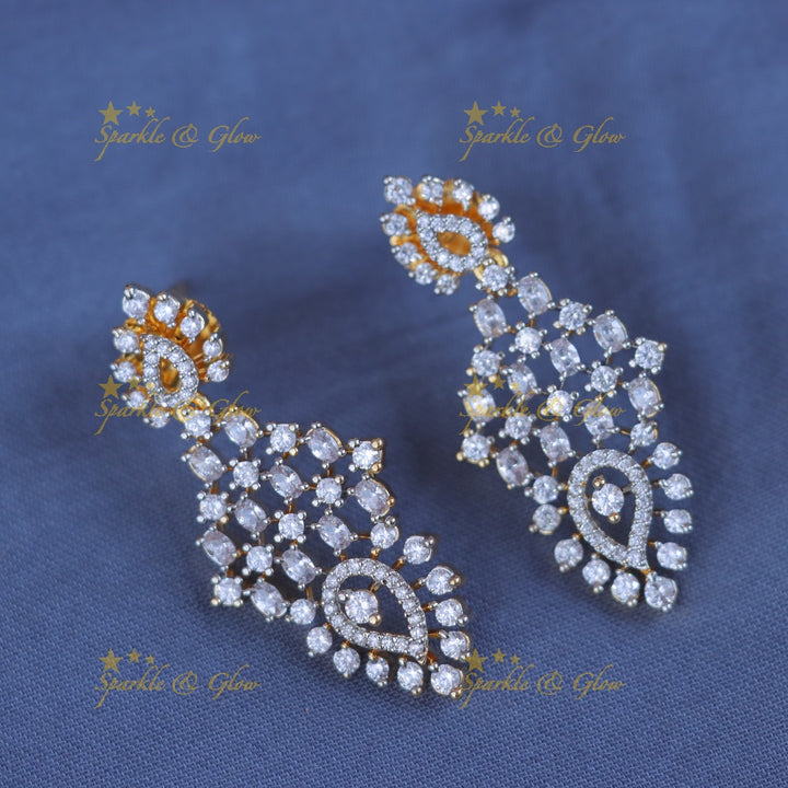 Exquisite Mango Design Necklace Set - Premium Imitation