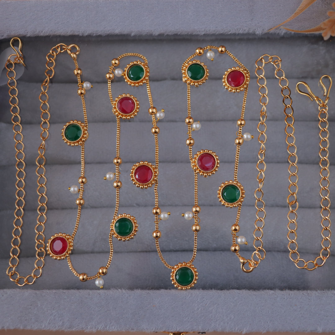 Exquisite Gold Pearl Hipchain for Brides & Festivities