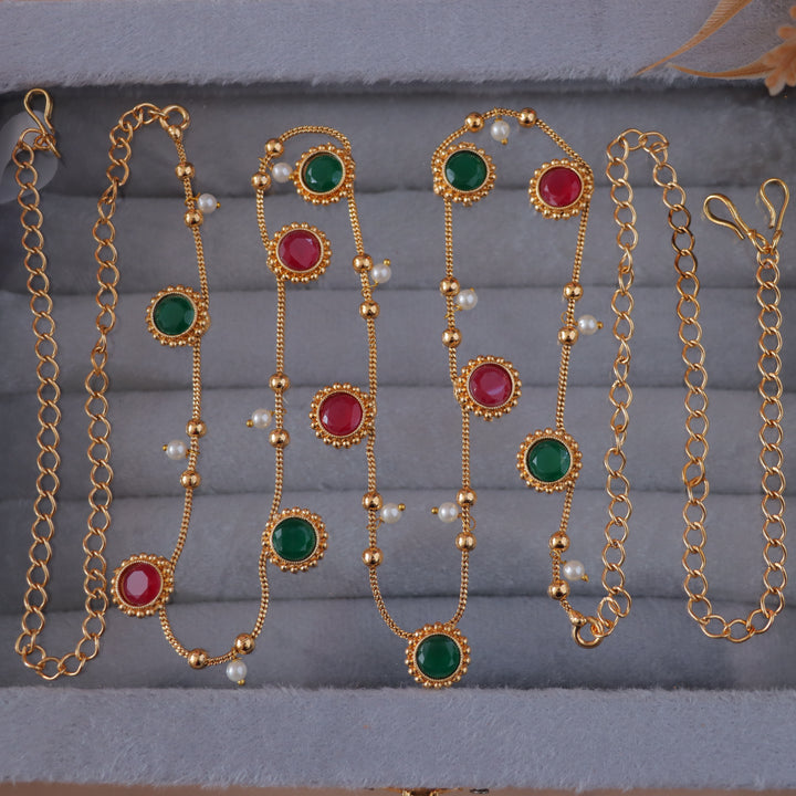 Exquisite Gold Pearl Hipchain for Brides & Festivities