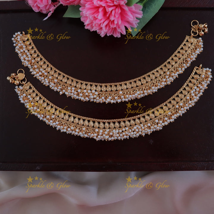 Exquisite Gold Drop Anklet for Every Special Occasion
