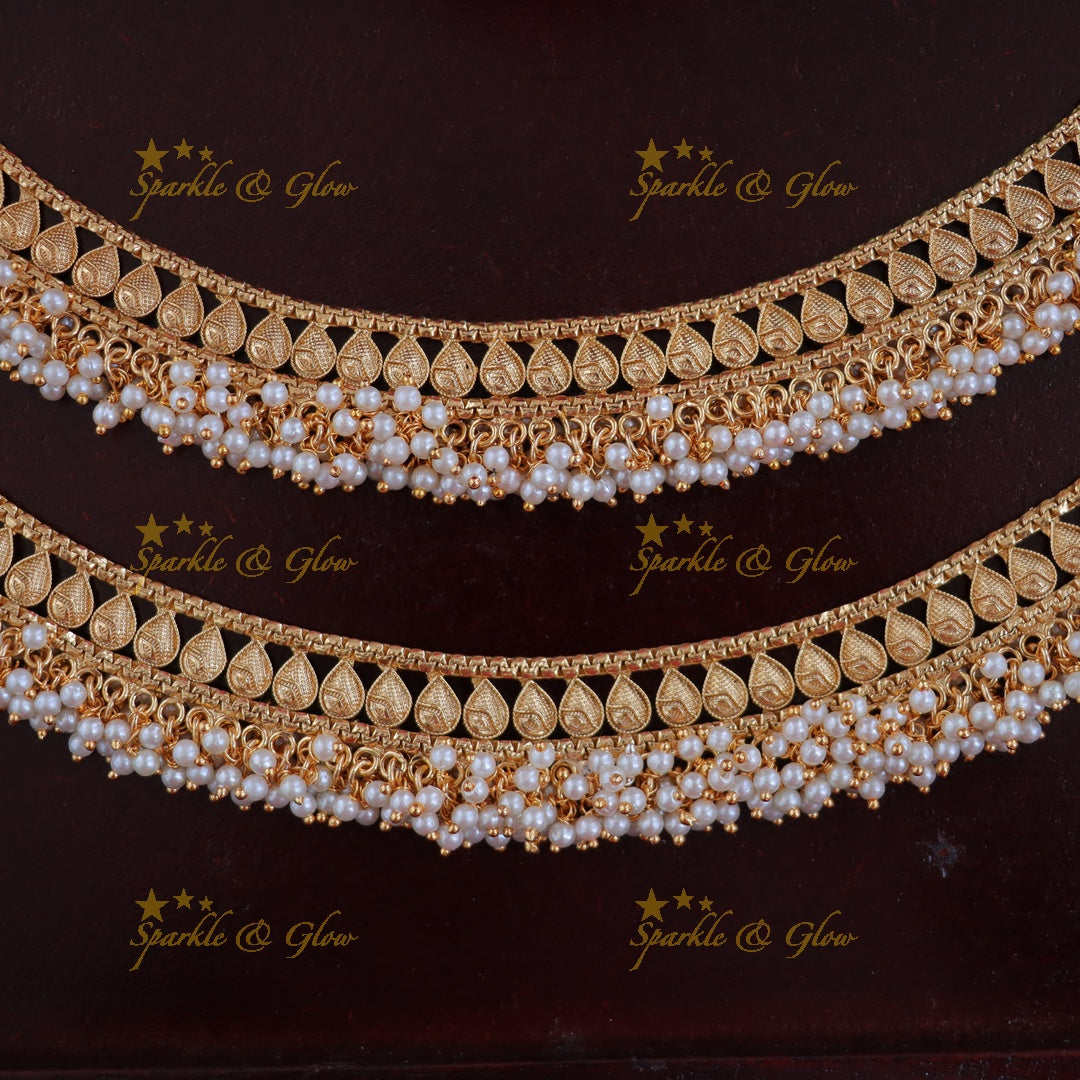 Exquisite Gold Drop Anklet for Every Special Occasion