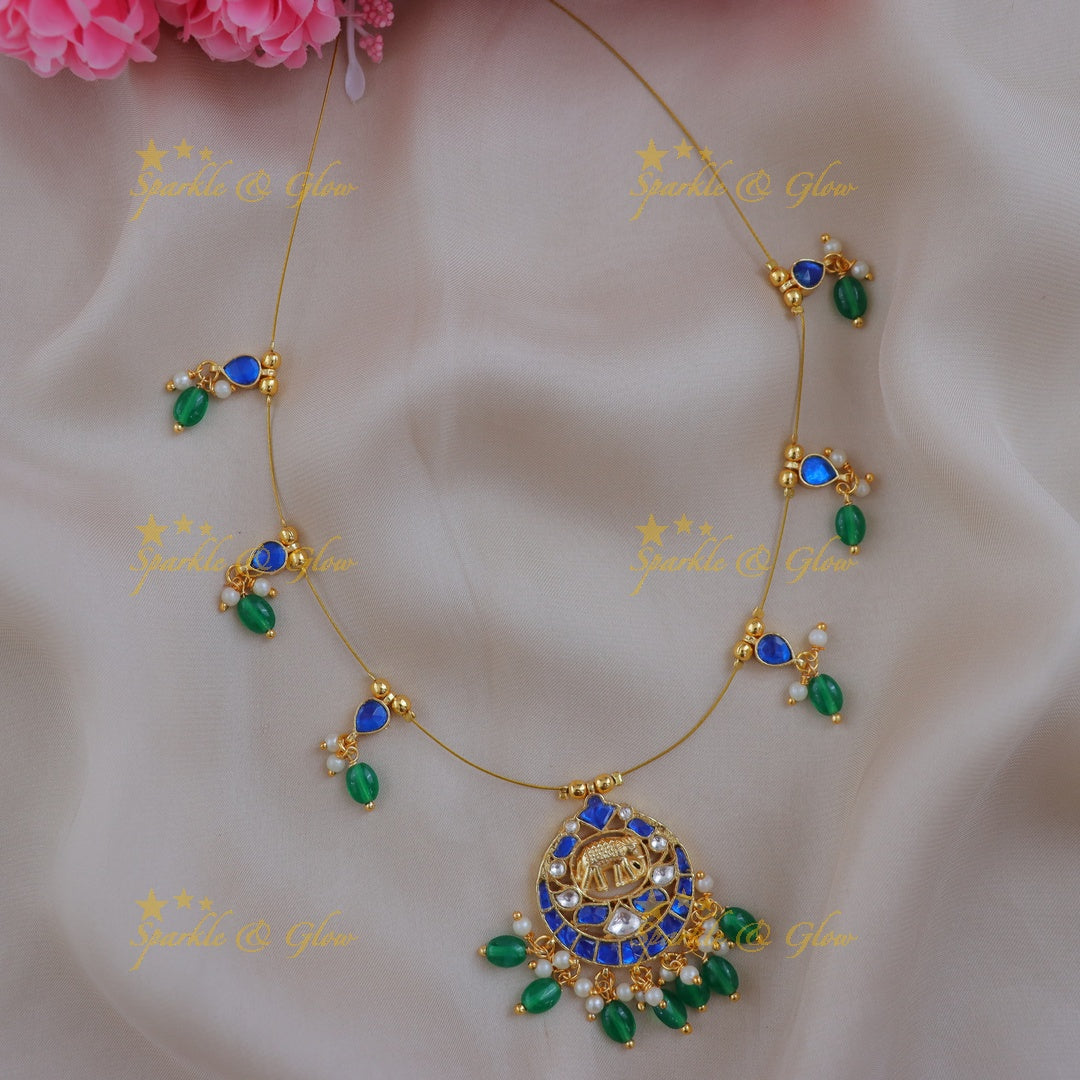 Exquisite Elephant Moon Necklace - Perfect for Every Event