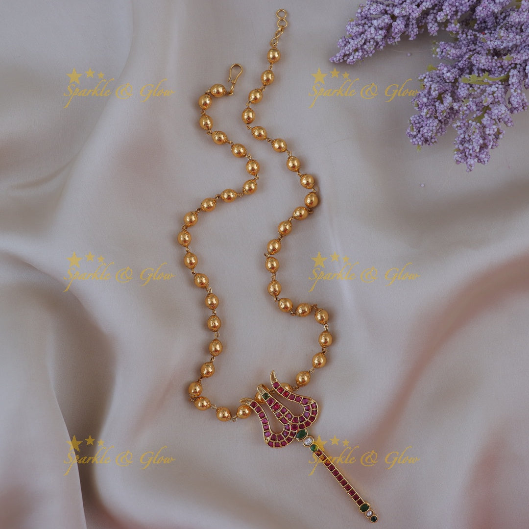 God Weapon Pendant Necklace - Divine Elegance