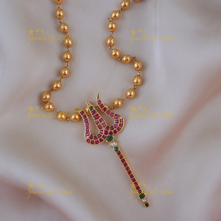 God Weapon Pendant Necklace - Divine Elegance