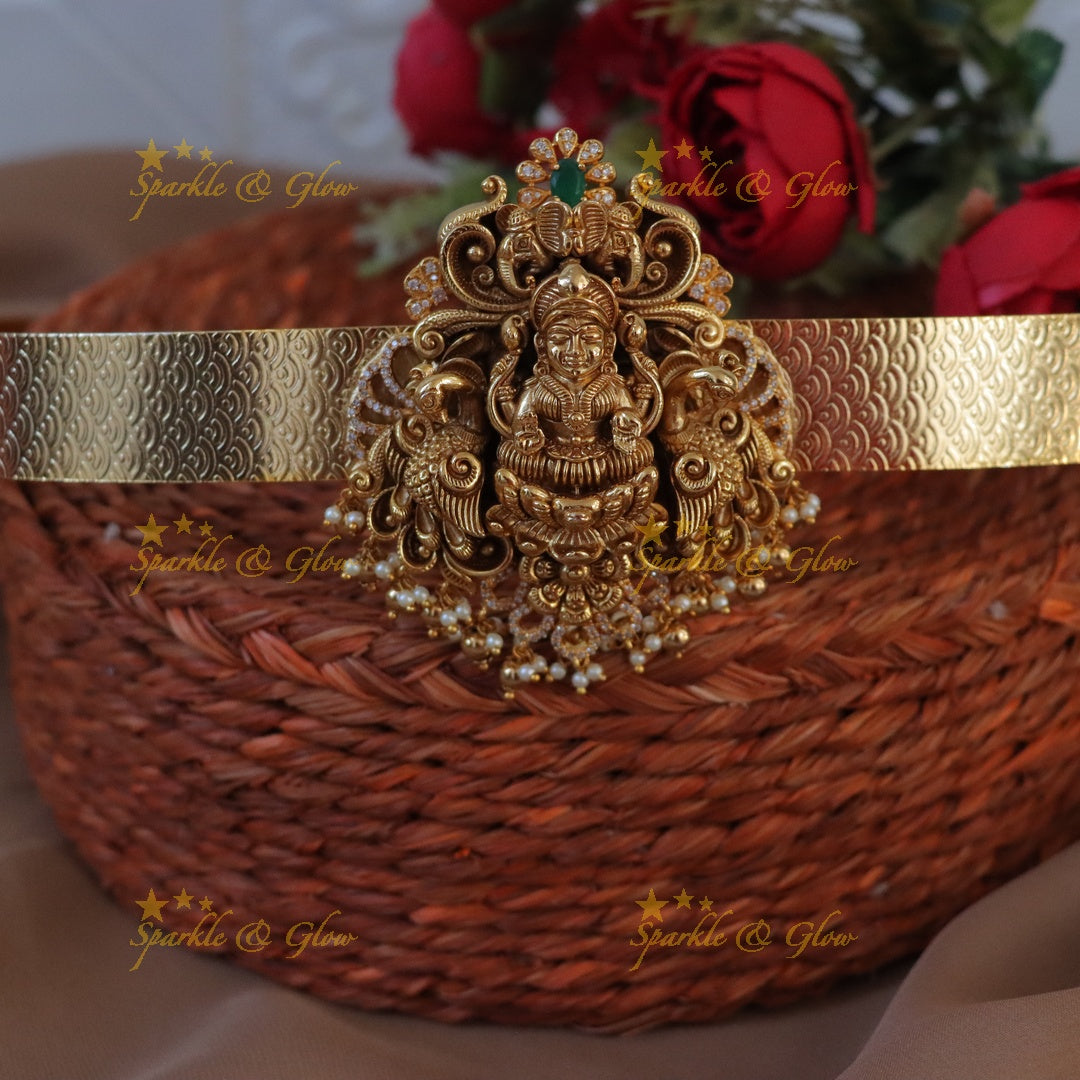 Exquisite Lakshmi Hipbelt for Grand Occasions