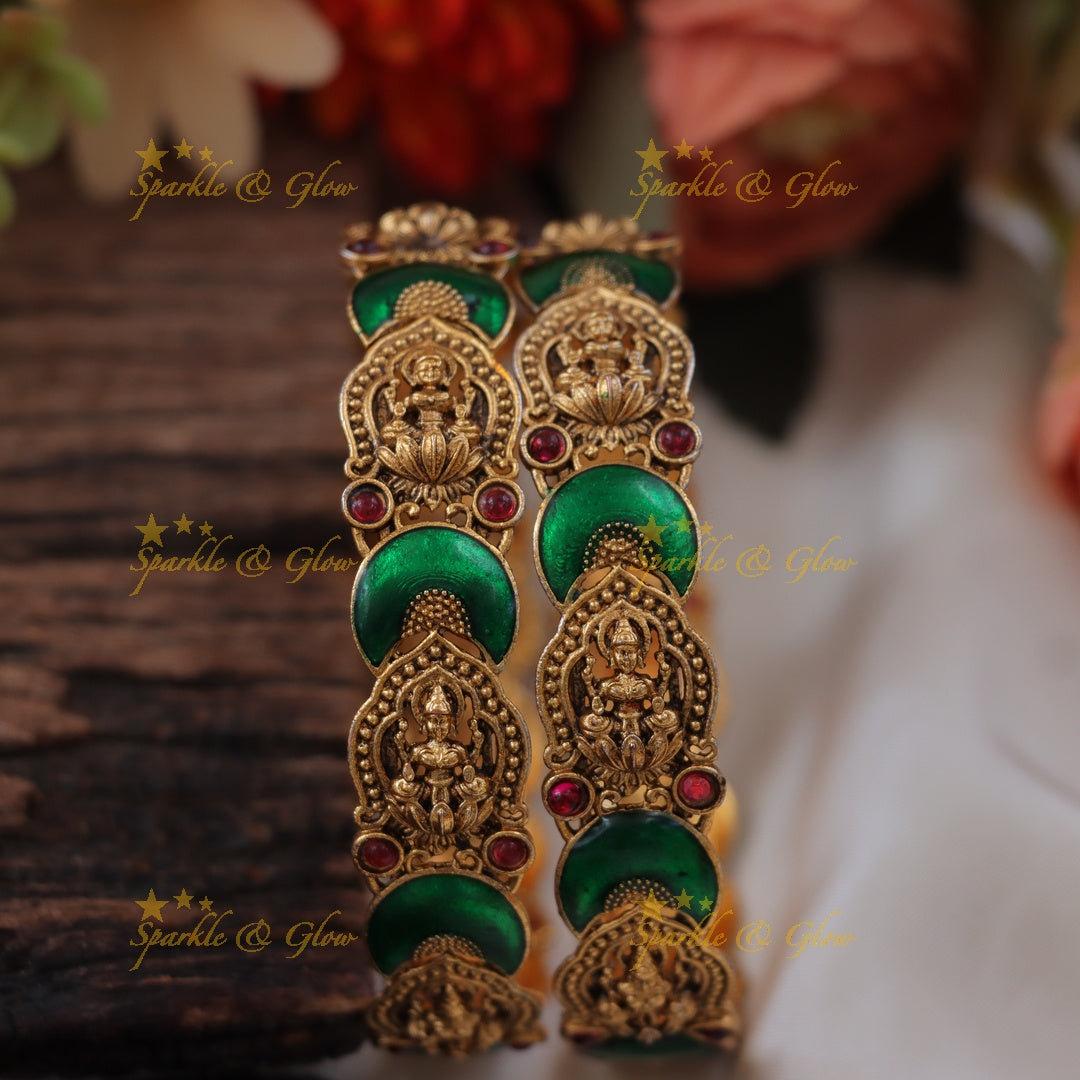 Exquisite Lakshmi Bangles: Elegance in Every Detail