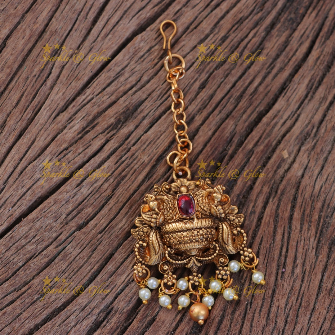 Luxurious Lakshmi Peacock Bridal Jewellery Set Online