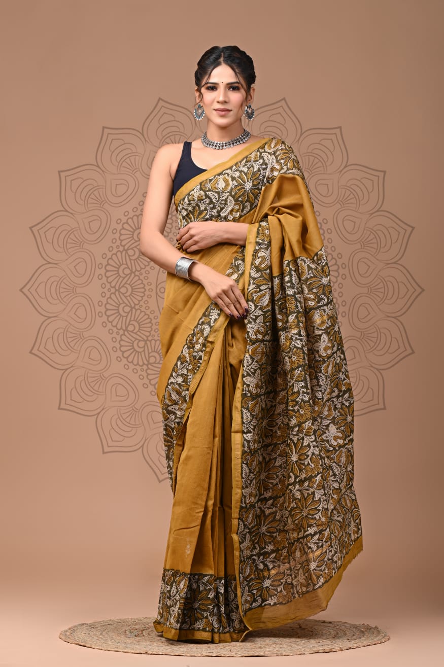 Elegant Chanderi Silk Saree - Perfect for Weddings