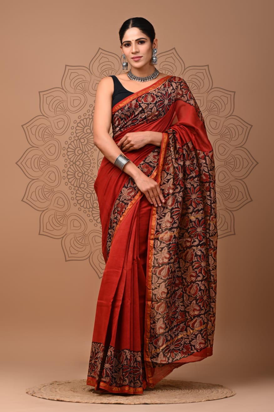 Elegant Chanderi Silk Saree - Perfect for Weddings