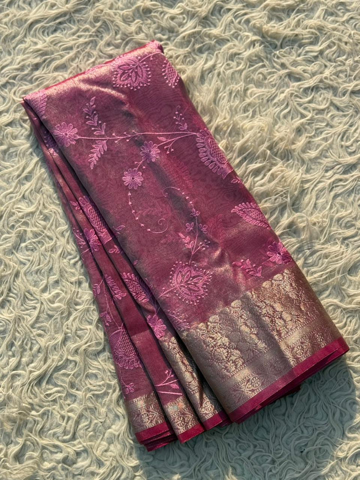 Exquisite Banarasi Silk Saree for Festive Elegance