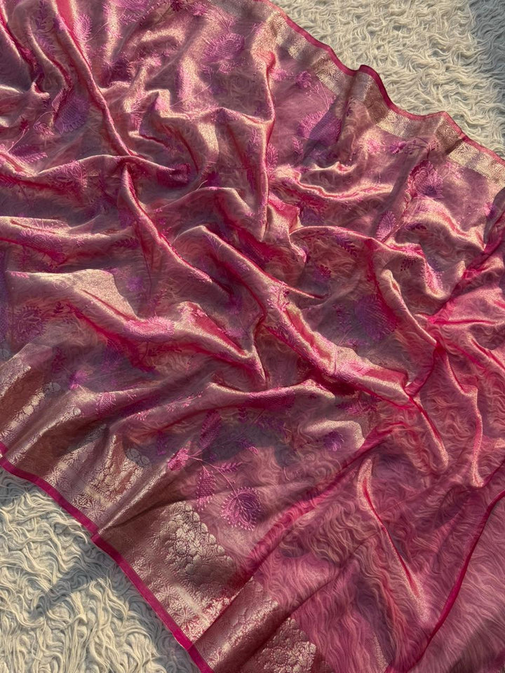 Exquisite Banarasi Silk Saree for Festive Elegance