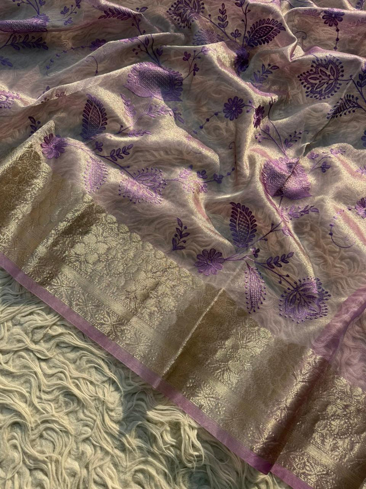 Exquisite Banarasi Silk Saree for Festive Elegance