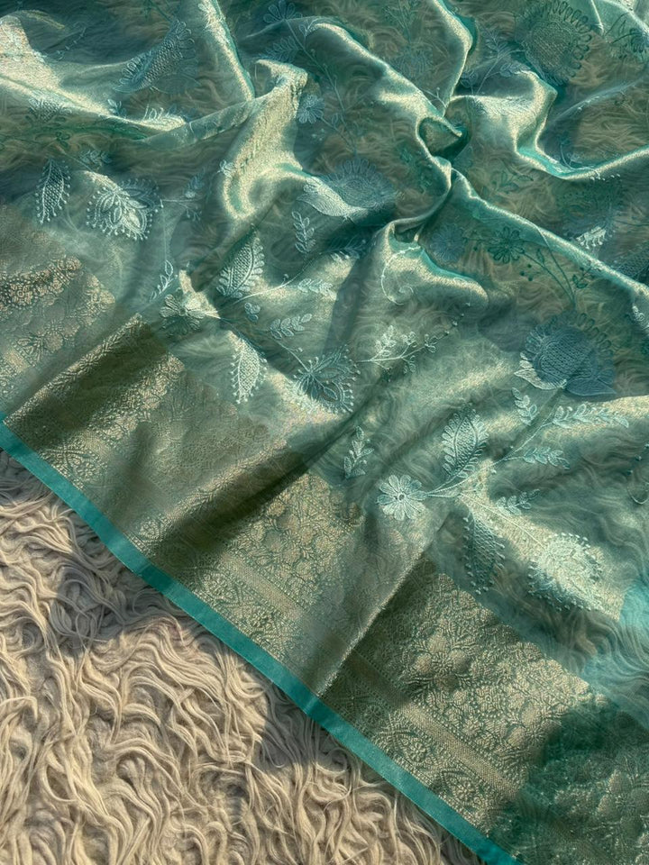 Exquisite Banarasi Silk Saree for Festive Elegance