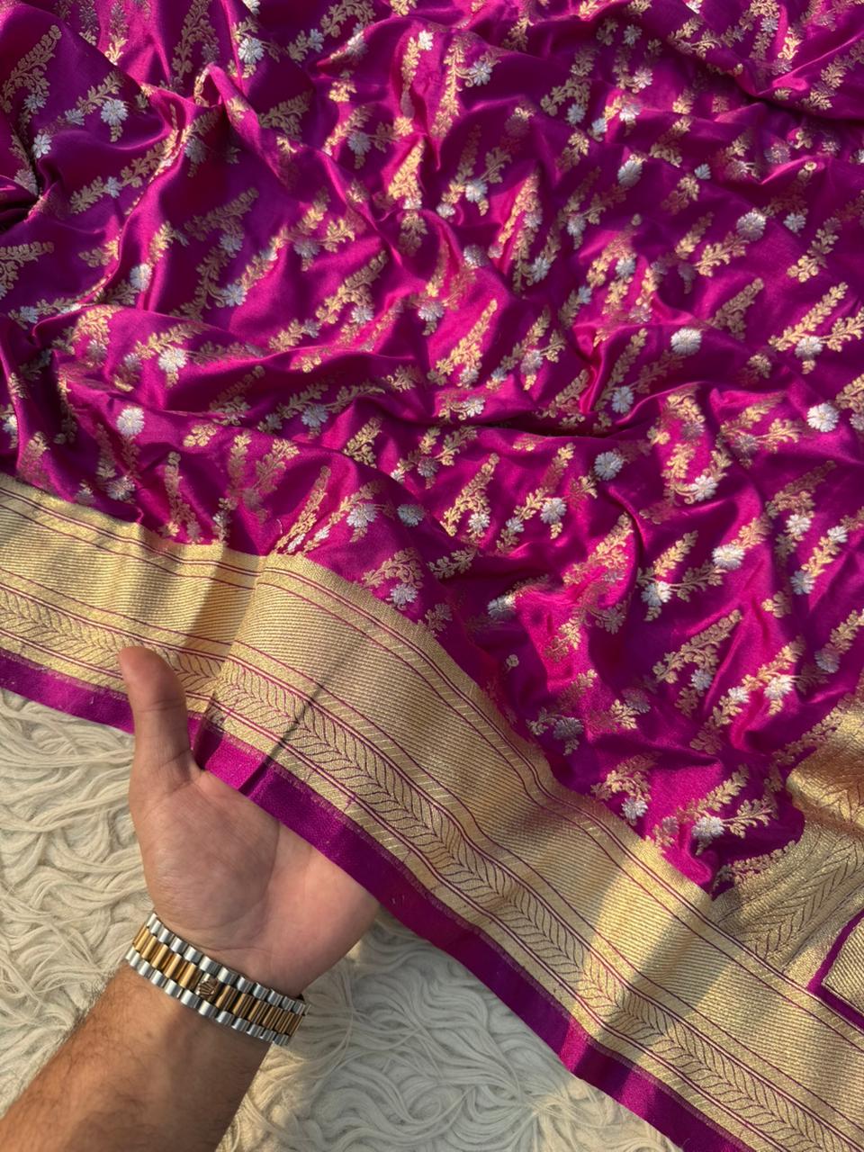 Exquisite Mashru Silk Saree - Festive Elegance Redefined