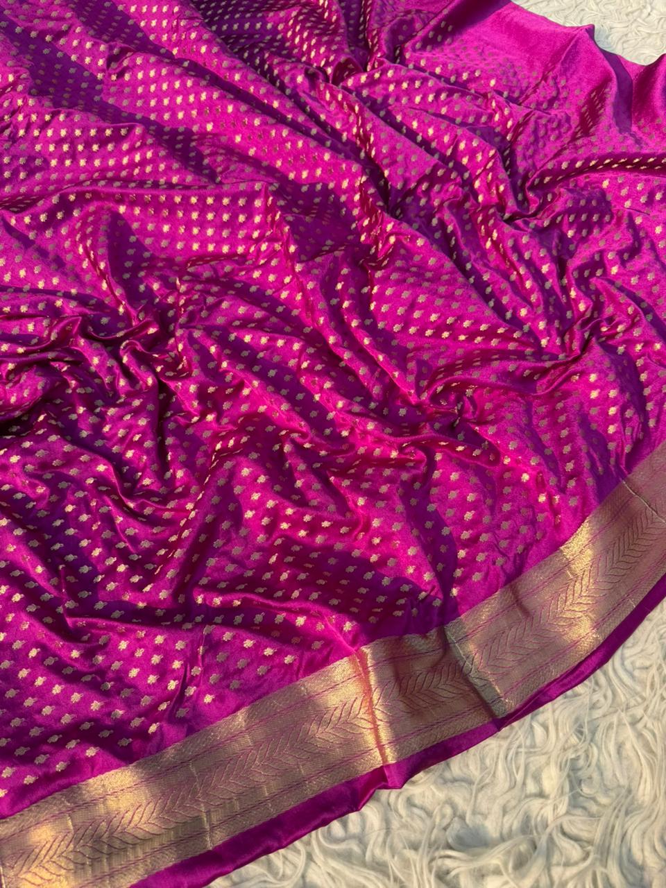Exquisite Mashru Silk Saree - Festive Elegance Redefined