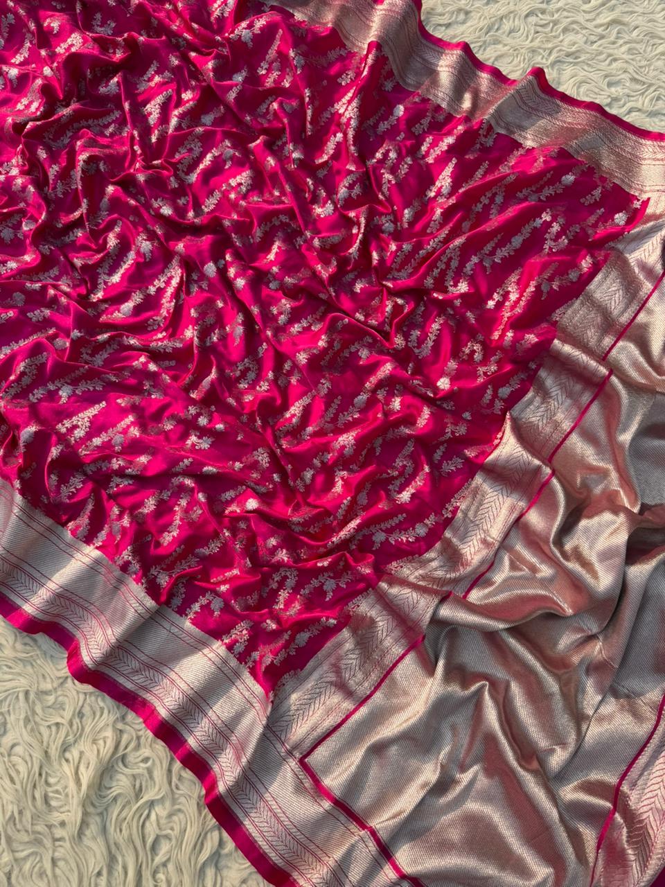 Exquisite Mashru Silk Saree - Festive Elegance Redefined