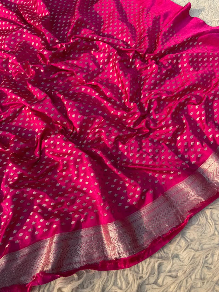Exquisite Mashru Silk Saree - Festive Elegance Redefined