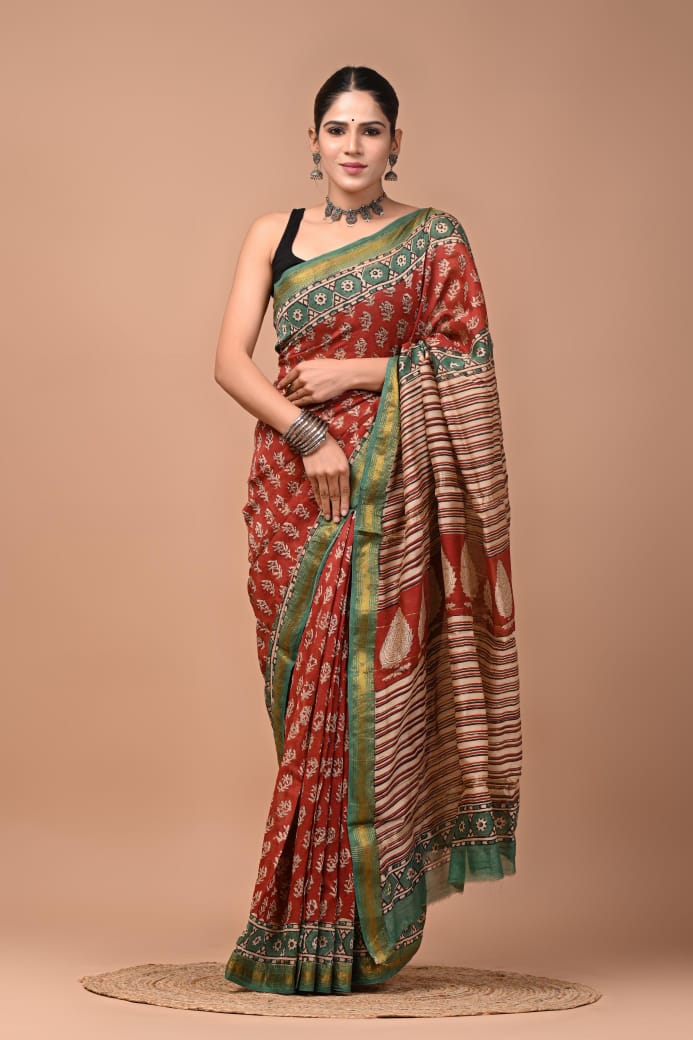 Exclusive Maheswari Silk Sarees - Timeless Elegance