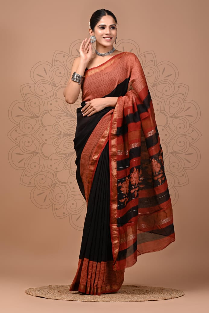 Exclusive Maheswari Silk Sarees - Timeless Elegance