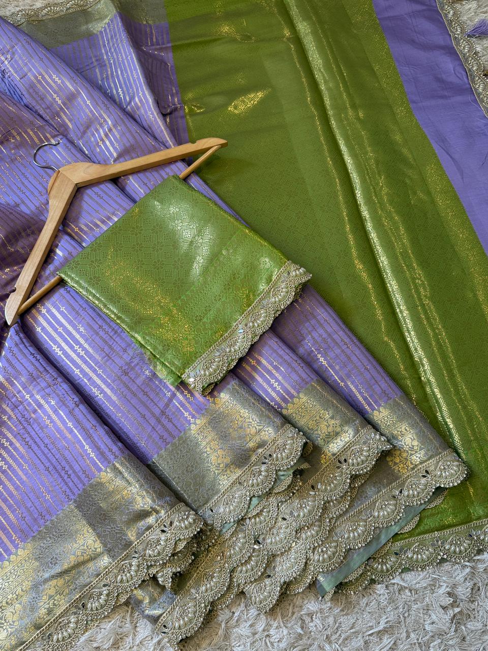 Exquisite Banarasi Silk Saree - Elegant Festive Attire