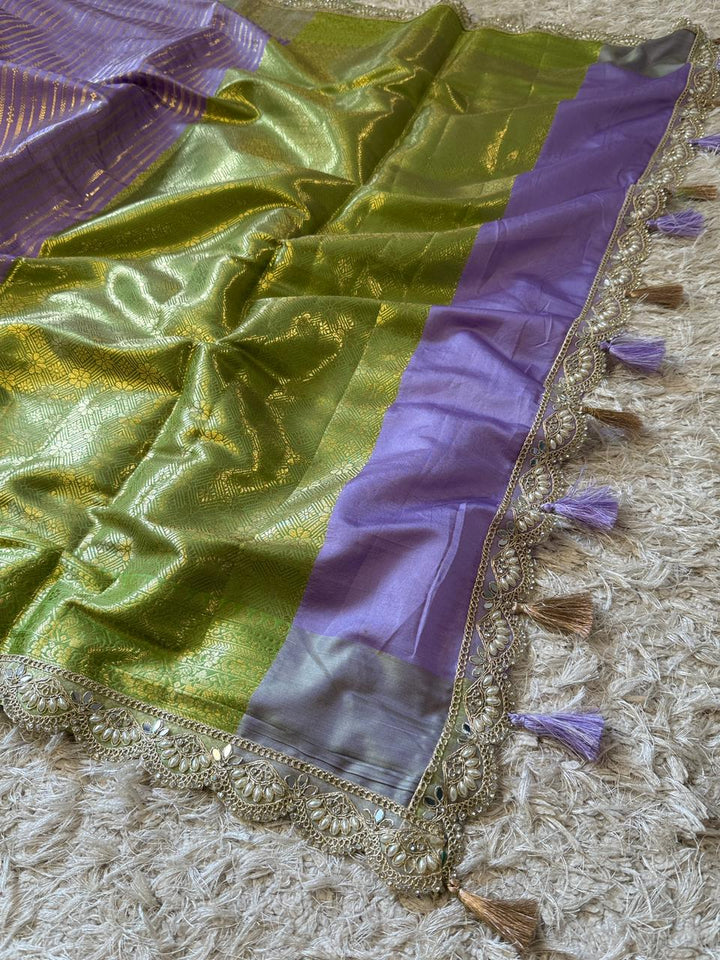 Exquisite Banarasi Silk Saree - Elegant Festive Attire