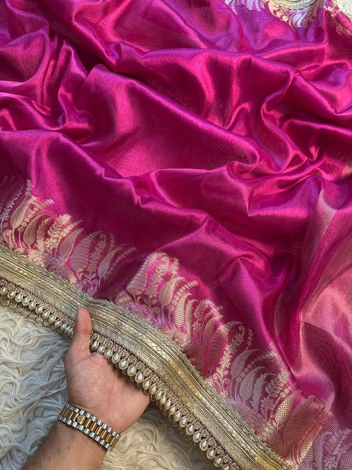 Exquisite Banarasi Tissue Saree - Luxury Redefined