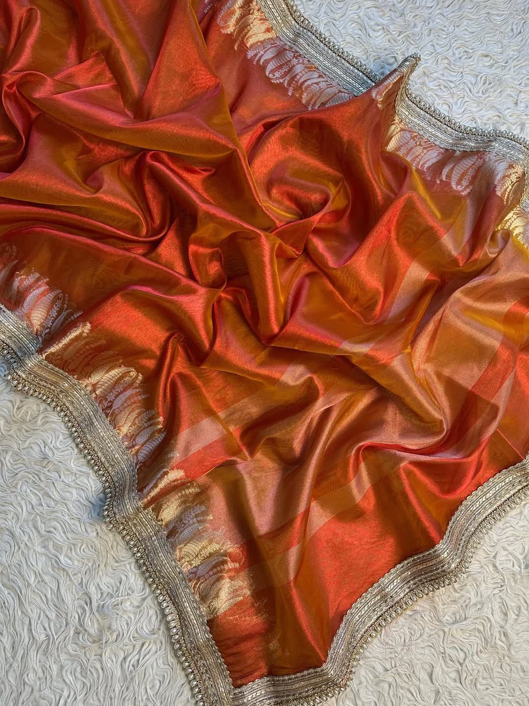 Exquisite Banarasi Tissue Saree - Luxury Redefined