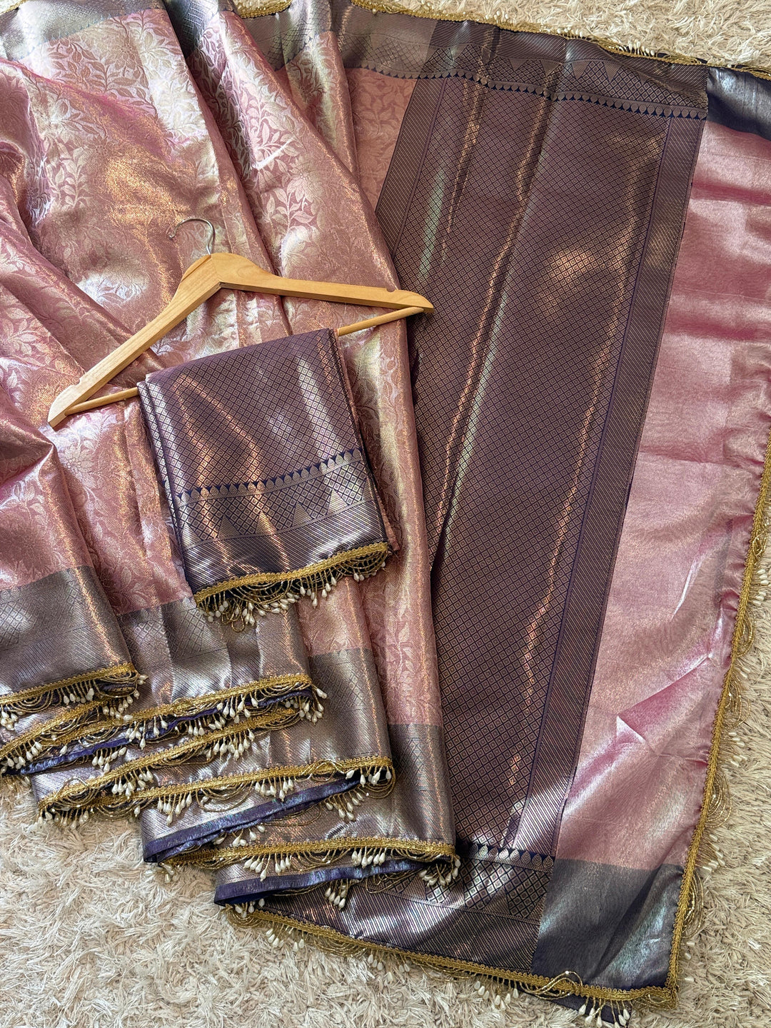 Luxurious Kanjivaram Banarasi Saree - New Arrival