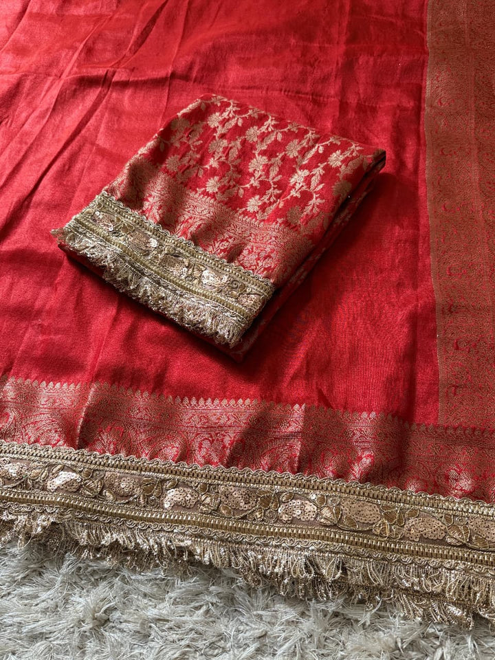 Banarasi Tissue Sarees - Elevate Your Festive Wardrobe