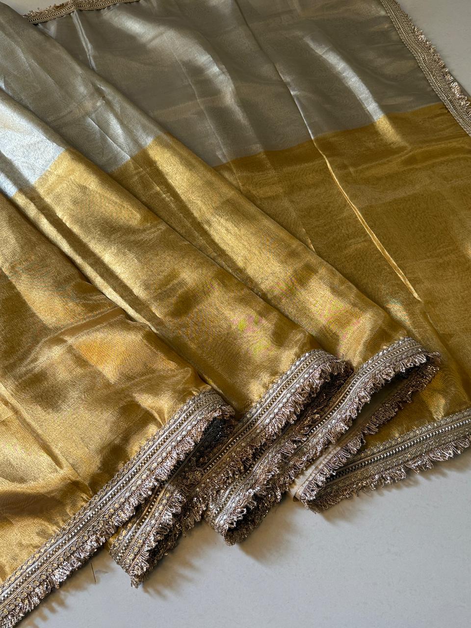 Premium Tissue Banarasi Saree for Weddings & Festivals