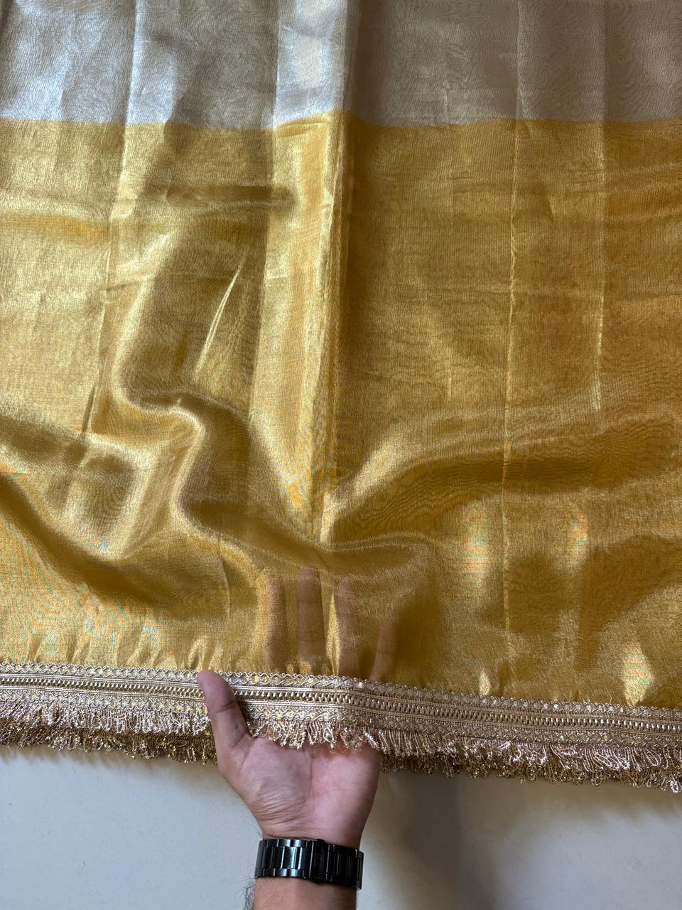 Premium Tissue Banarasi Saree for Weddings & Festivals