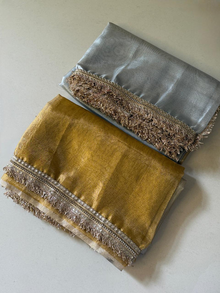 Premium Tissue Banarasi Saree for Weddings & Festivals