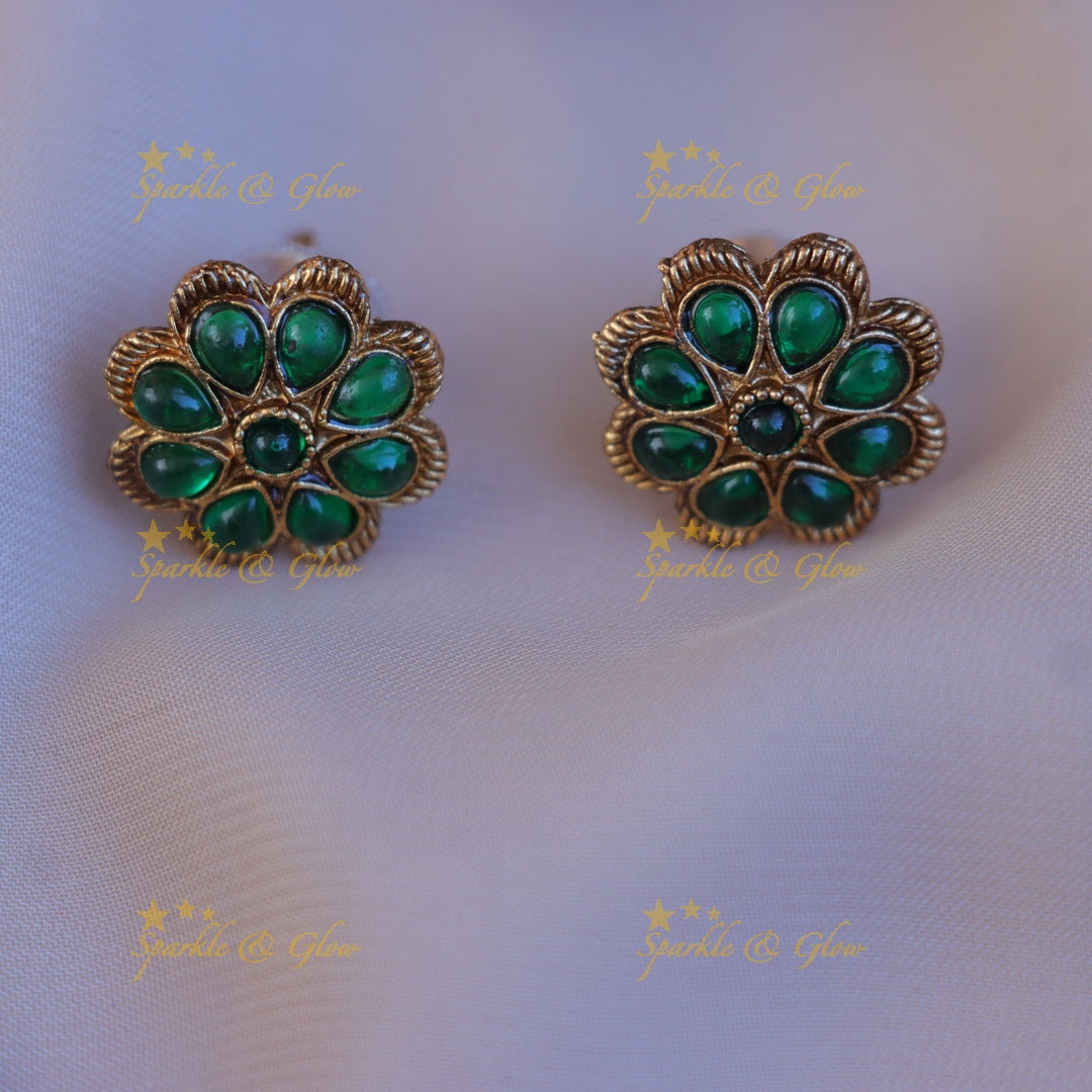 Elegant Gold Floral Necklace Set for Every Occasion