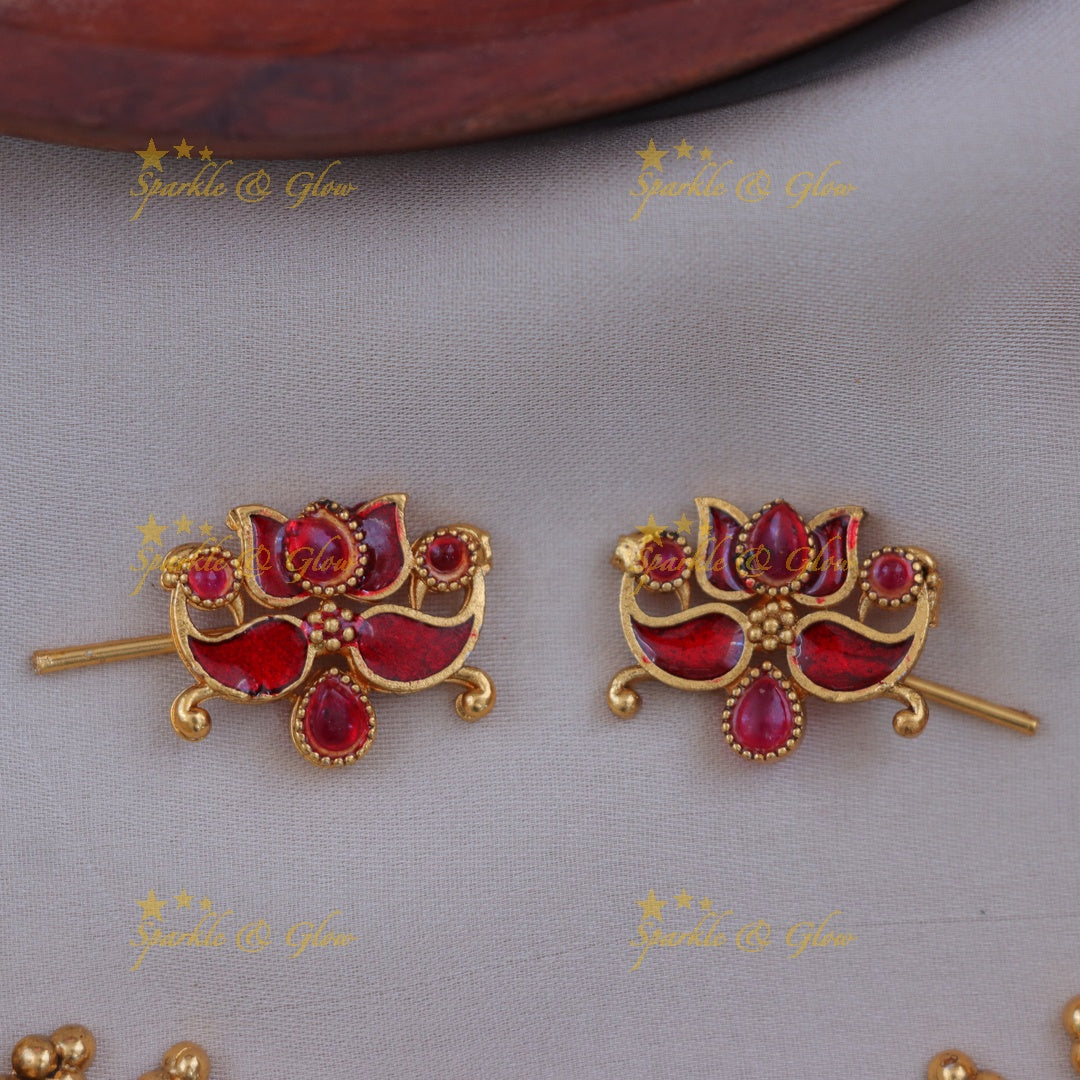 Exquisite Lakshmi Mango Necklace for Timeless Elegance