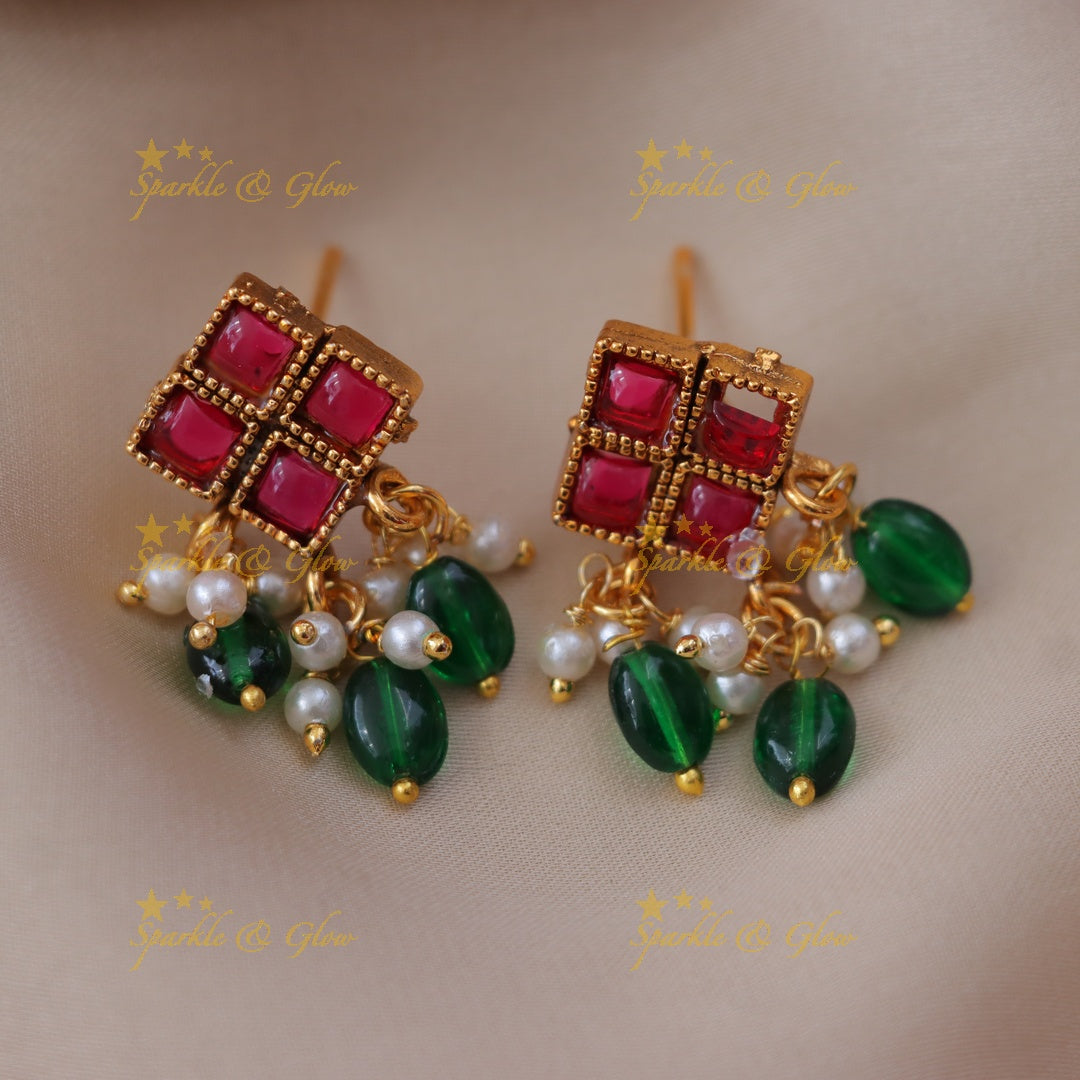 Radiant Gem Necklace for Festive Elegance