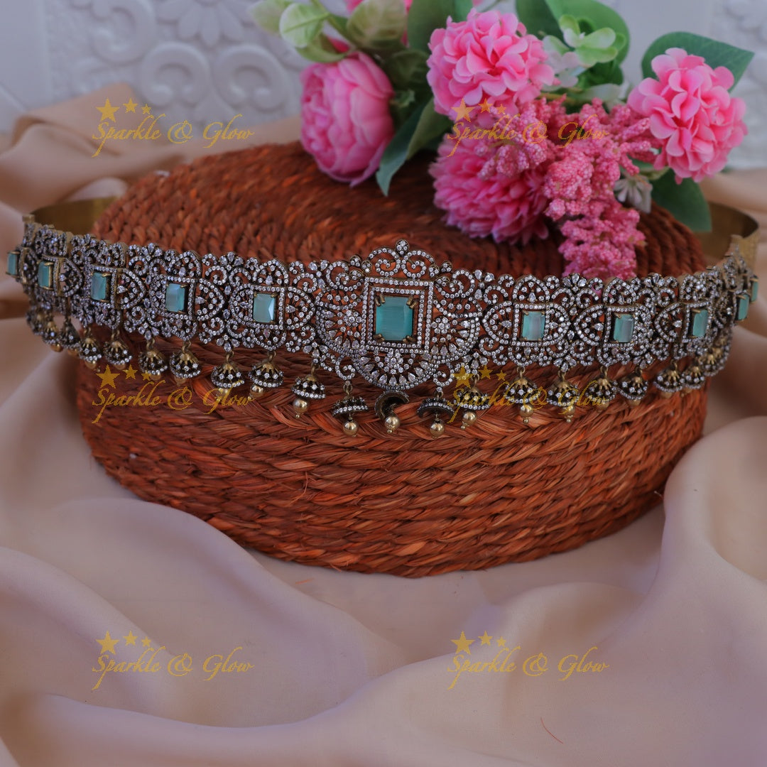 Victorian Gold-Plated Wedding Hipbelt – Perfect Elegance