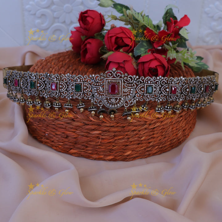 Victorian Gold-Plated Wedding Hipbelt – Perfect Elegance