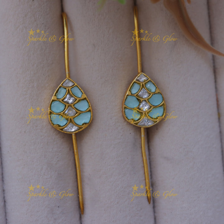 Gold Earcuff Earrings for Weddings and Festivities