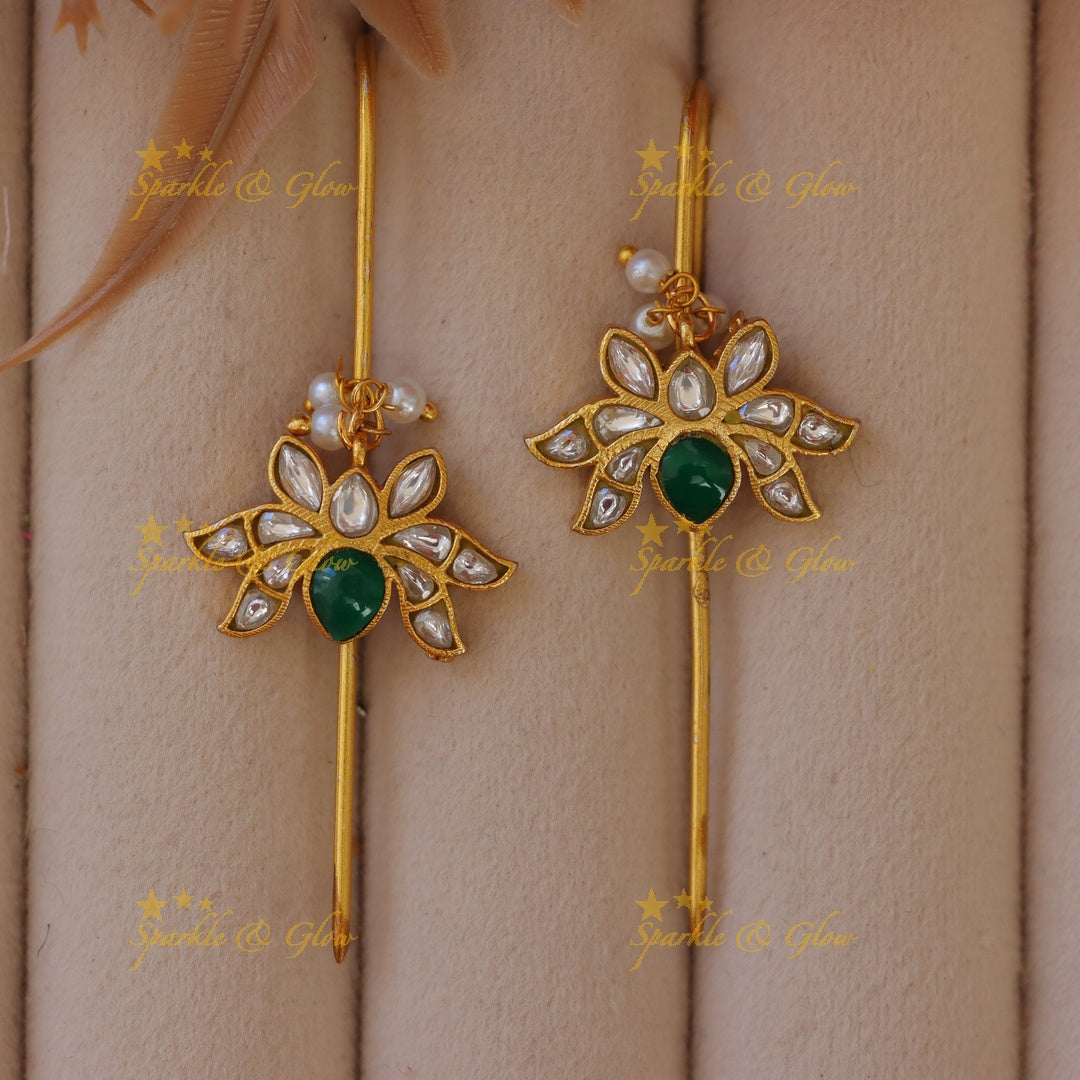 Gold Butterfly Ear Cuff Earrings – Ultimate Festive Elegance