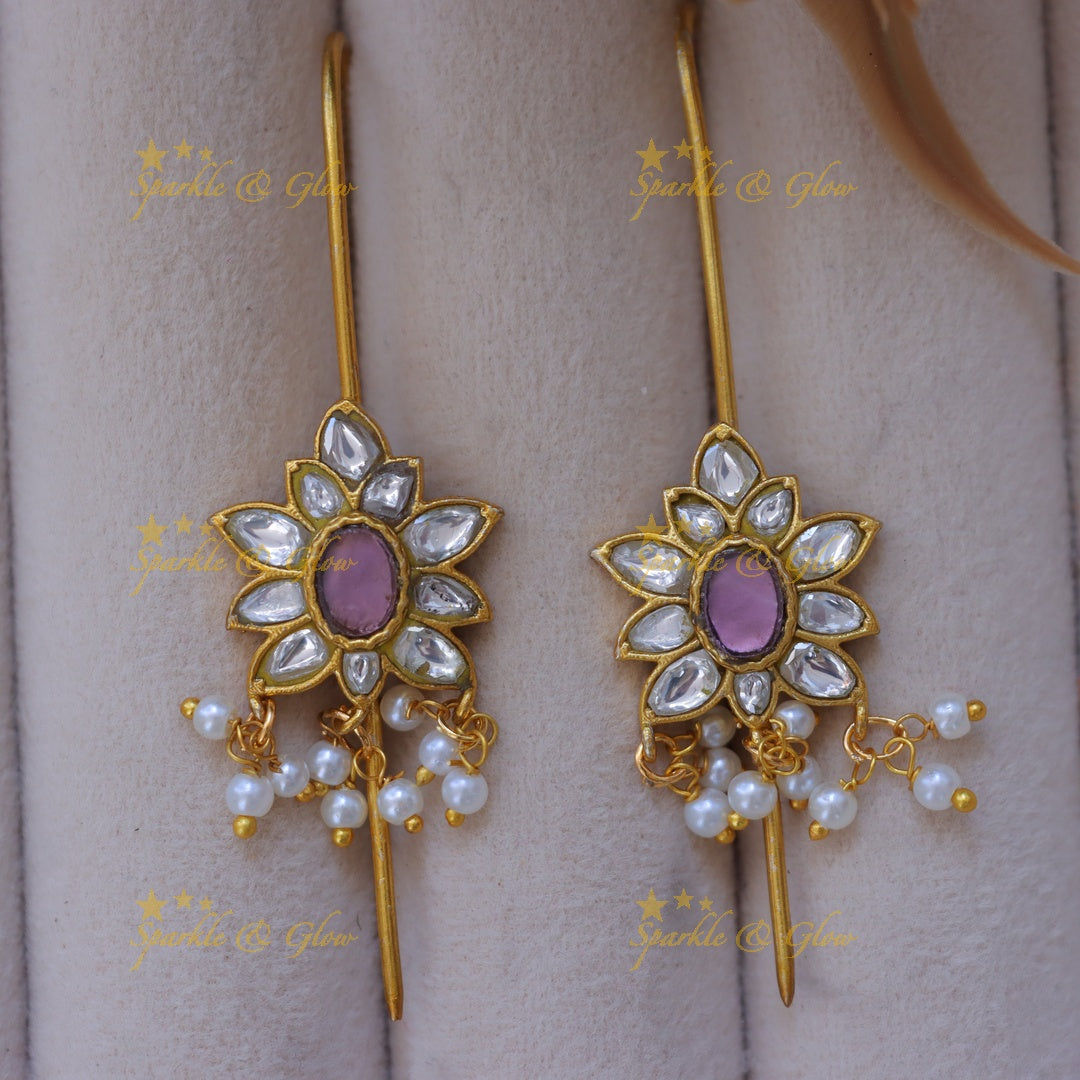 Elegant Floral Pearl Earrings for a Stunning Look