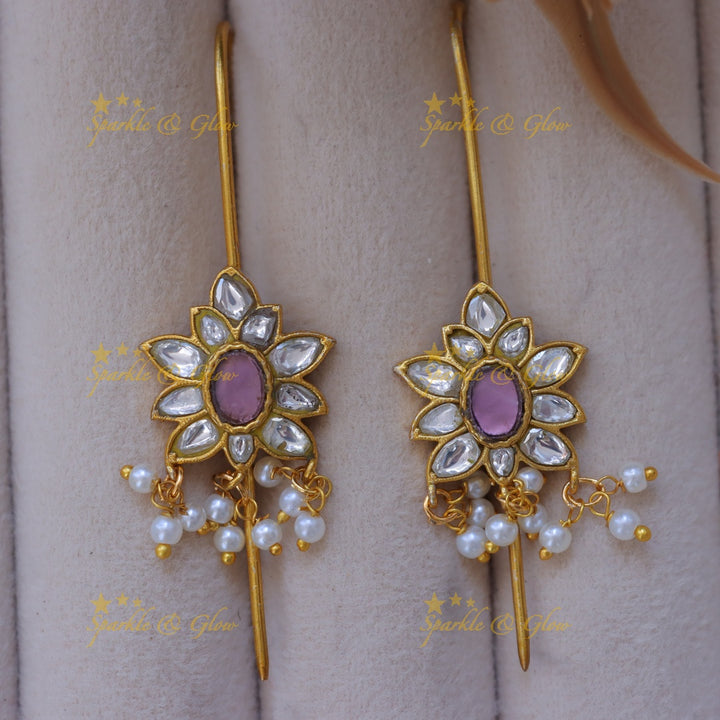 Elegant Floral Pearl Earrings for a Stunning Look