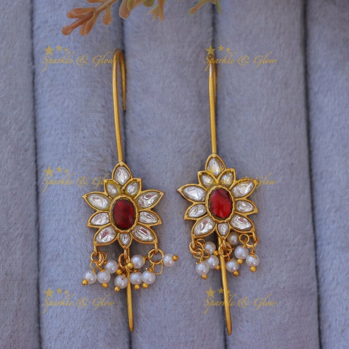 Elegant Floral Pearl Earrings for a Stunning Look