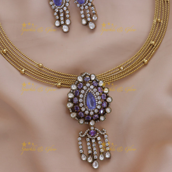 Victorian Gold Necklace - Opulent Elegance Redefined