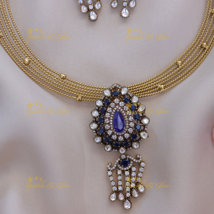 Victorian Gold Necklace - Opulent Elegance Redefined