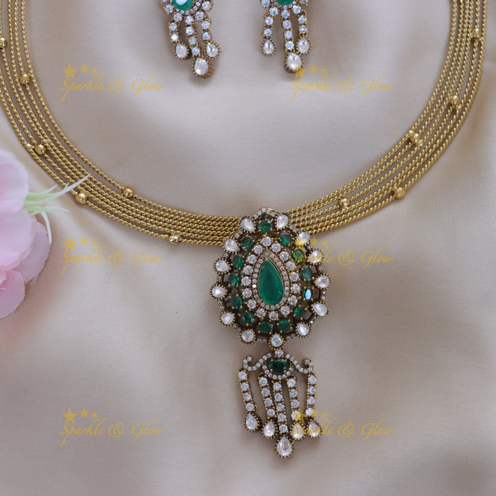Victorian Gold Necklace - Opulent Elegance Redefined