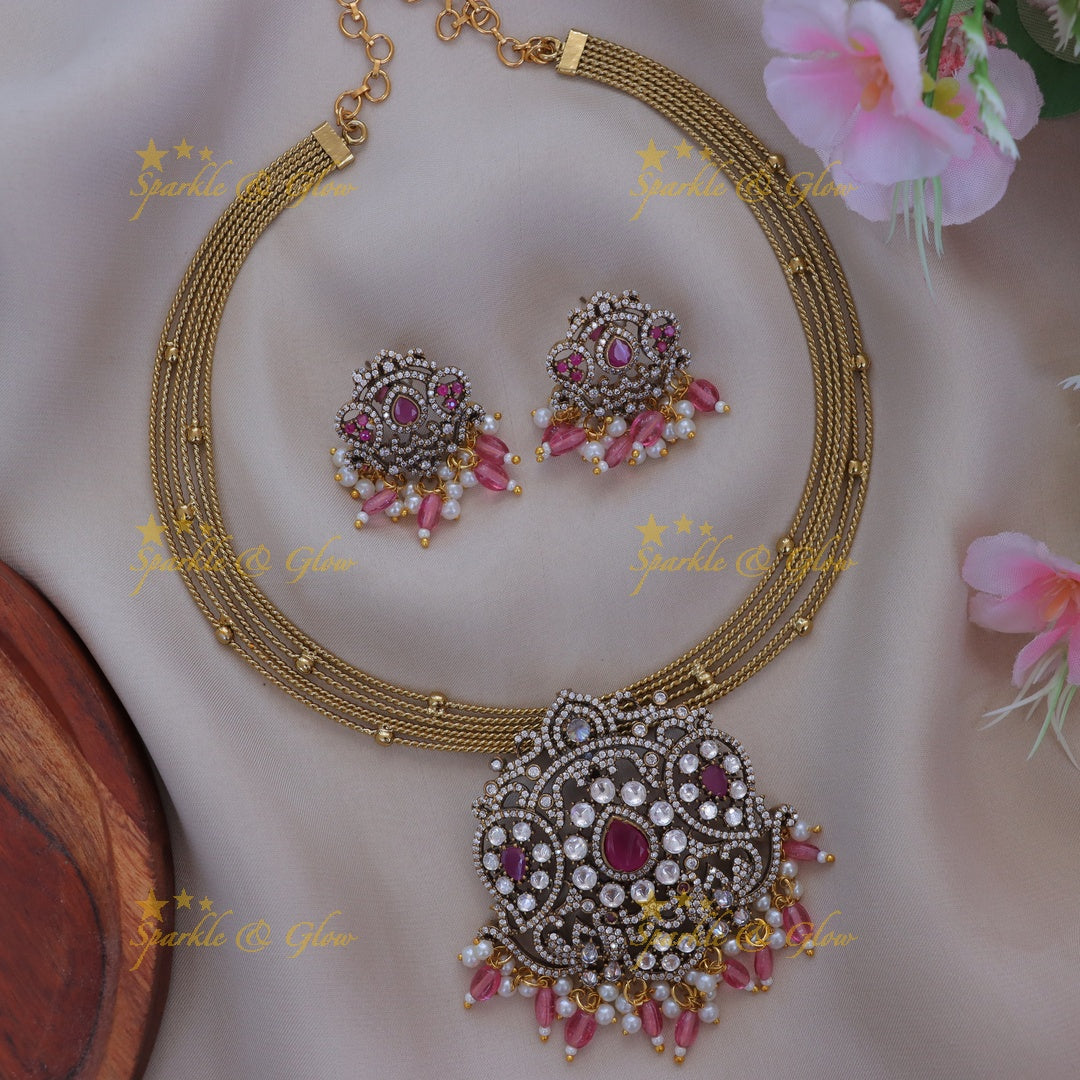 Victorian Mango Necklace - Exquisite New Arrival