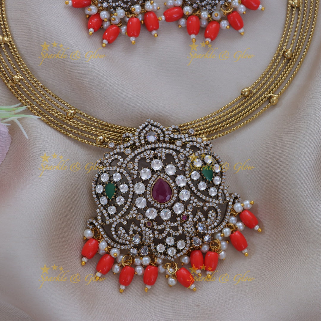 Victorian Mango Necklace - Exquisite New Arrival